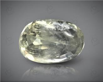Natural Unheated Untreated Bi-Color Sapphire Certified 3.73 CTS ( 91424 )
